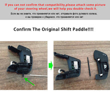 Load image into Gallery viewer, Car Aluminum Alloy Steering Wheel Shift Paddle Extension For VW Golf 7 R GTI Scirocco POLO MK7 Tiguan Rline 2019
