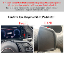 Load image into Gallery viewer, Car Aluminum Steering Wheel Shift Paddle Shifter Gear Extention For Audi A4L A6L A7 A8 S4 S5 2019-2020 Auto Interior Car-styling
