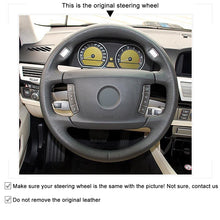Load image into Gallery viewer, Auto Steering Wheel Cover for BMW E65 E66 2001 2002 2003 2004 2005 2006 2007 2008 (4-Spoke) Car Covers
