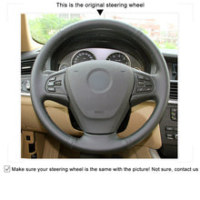Load image into Gallery viewer, Auto Steering Wheel Cover for BMW X3 F25 2010-2017 X5 F15 2013-2017 Car Wheel Covers
