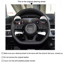 Load image into Gallery viewer, Car Steering Wheel Cover for Audi A3 (8V) A4 (B9) Avant A5 (F5) A1 (8X) Sportback Q2 2016-2019
