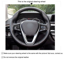 Load image into Gallery viewer, Auto Steering Wheel Cover for BMW G20 G21 G30 G31 G32 X3 G01 X4 G02 X5 G05 X7 G07 Z4 G29 Car Wheel Covers
