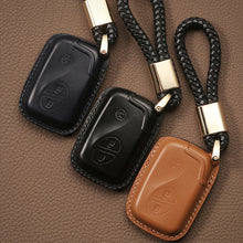 Load image into Gallery viewer, Handmade Leather Car Key Case for Lexus CT200 ES RX GS Key Cover Car-Styling
