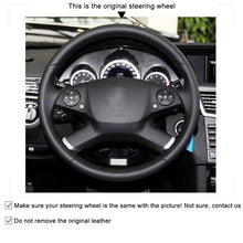Load image into Gallery viewer, Car Steering Wheel Cover for Mercedes-Benz W212 E-Class E 200 260 300 2009-2013
