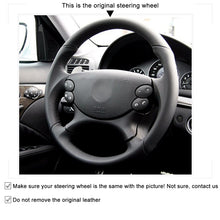 Load image into Gallery viewer, Car Steering Wheel Cover for Mercedes Benz E63 AMG 2006-2008 CLS 63 AMG 2007
