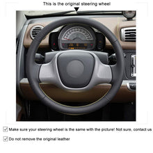 Load image into Gallery viewer, Car Steering Wheel Cover for Smart Fortwo
