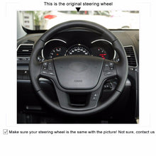 Load image into Gallery viewer, Car Steering Wheel Cover for Kia Sorento 2009-2014 Kia Cadenza K7 2011-2015
