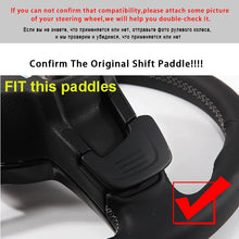 Load image into Gallery viewer, Car Aluminum Alloy Steering Wheel Shift Paddle Extension For VW Golf GTI R MK7 GTI and Scirocco and Sagitar GLI 2015 -2017
