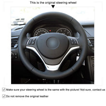 Load image into Gallery viewer, Auto Steering Wheel Cover for BMW X1 2014 2015 Braid Car Steering Wheel Cover Car-styling Interior Accessories
