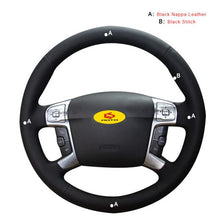 Load image into Gallery viewer, Car Steering Wheel Cover for Ford Mondeo Mk4 2007-2012 S-Max 2008
