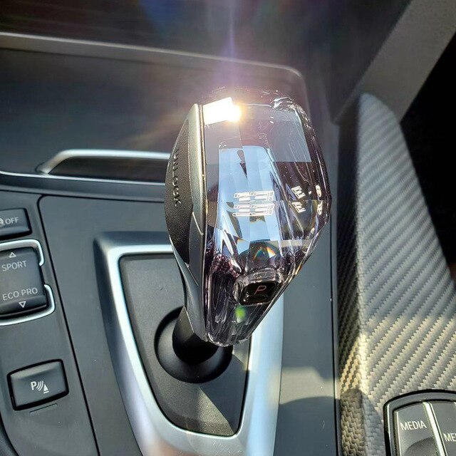 Crystal Gear Knob Gear Stick For BMW 3 series F30 F35 3GT F31 F34 Gear Shift Knob Lever Change Knob Gearbox handle