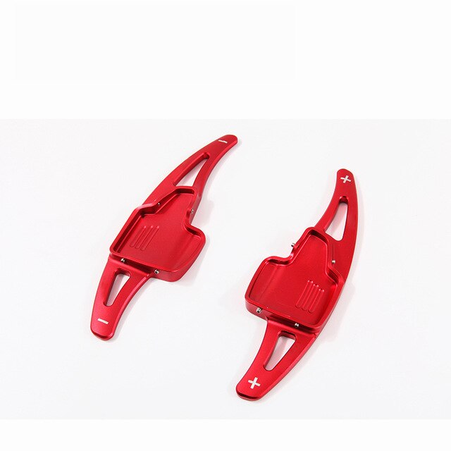 Car Aluminum Steering Wheel Shift Paddles Shifter Extension For Ford Kuga Focus (2015-2018) Auto Car-styling Interior Accessory