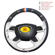 Load image into Gallery viewer, Car Steering Wheel Cover for Audi A3 A4 A6L A7 A8 Q5 Q7
