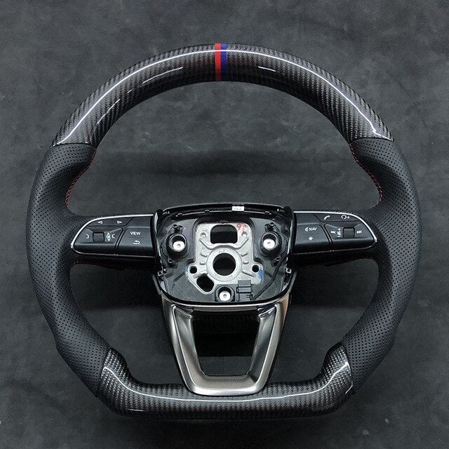 Carbonfiber steering wheel for Audi Q7  Real Carbon Fiber Steering wheel