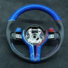 Load image into Gallery viewer, Real Carbon Steering Wheel for BMW M Sport F30 F31 F34 F10 F11 F07 F45 F46 F22 F23 M235i M240i Steering Wheel Control
