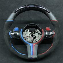 Load image into Gallery viewer, Real Carbon Steering Wheel for BMW M Sport F30 F31 F34 F10 F11 F07 F45 F46 F22 F23 M235i M240i Steering Wheel Control
