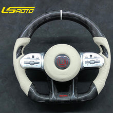 Load image into Gallery viewer, Real Carbon Steering Wheel For Mercedes-Benz AMG Series G-Class G500 G350D G500 G55 GLE GLS W167
