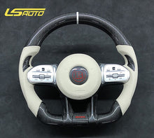 Load image into Gallery viewer, Real Carbon Steering Wheel For Mercedes-Benz AMG Series G-Class G500 G350D G500 G55 GLE GLS W167
