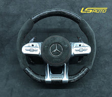 Load image into Gallery viewer, Real Carbon Steering Wheel For Mercedes-Benz AMG Series G-Class G500 G350D G500 G55 GLE GLS W167
