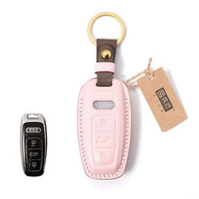 Load image into Gallery viewer, Handmade Car Key Case for Audi A6L 7 A8L Q8 Key Cover Car-Styling
