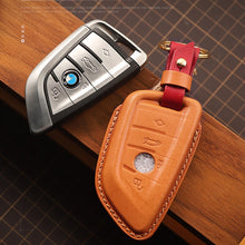 Load image into Gallery viewer, Handmade Car Key Case for BMW 5 for BMW X1 X2 X3 X4 X6 X7 Key Cover Car-Styling
