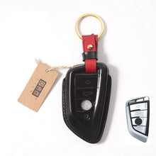 Load image into Gallery viewer, Handmade Car Key Case for BMW 5 for BMW X1 X2 X3 X4 X6 X7 Key Cover Car-Styling
