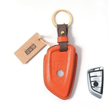 Load image into Gallery viewer, Handmade Car Key Case for BMW 5 for BMW X1 X2 X3 X4 X6 X7 Key Cover Car-Styling
