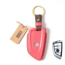 Load image into Gallery viewer, Handmade Car Key Case for BMW 5 for BMW X1 X2 X3 X4 X6 X7 Key Cover Car-Styling
