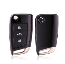 Load image into Gallery viewer, Soft Car Key Case For VW Volkswagen Passat 2017 Key Cover Car-Styling
