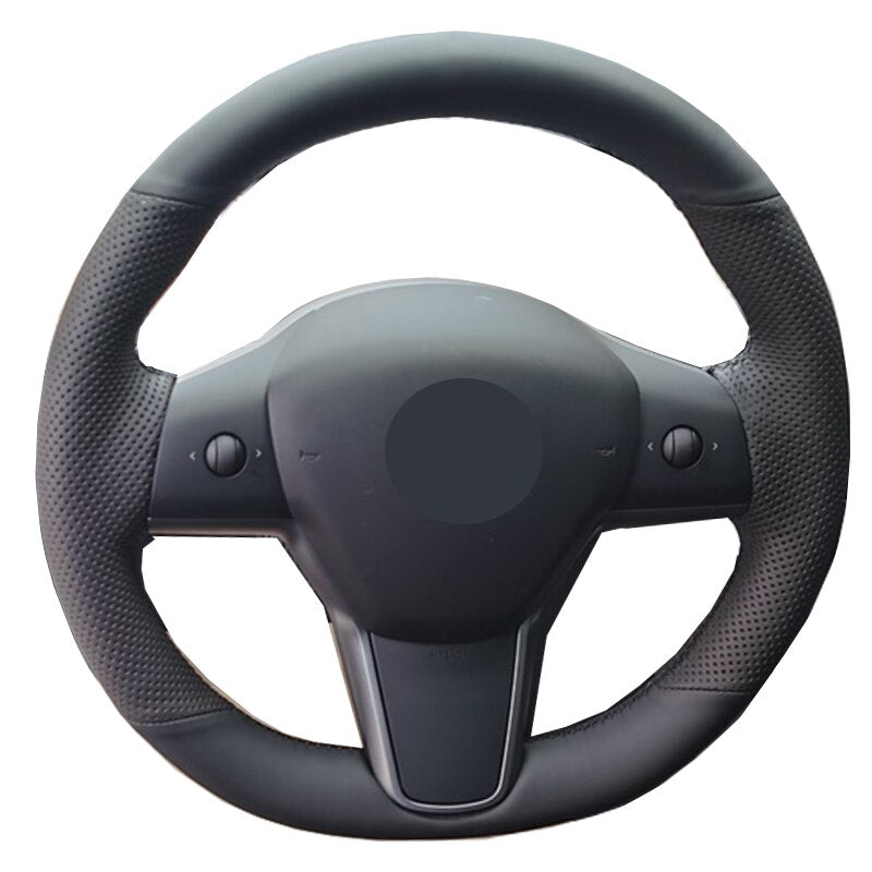 Car Steering Wheel Cover for Tesla Model 3