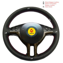 Load image into Gallery viewer, Auto Steering Wheel Cover for BMW E39 E46 325i E53 X5 Car Steering Wheel Cover Car-styling
