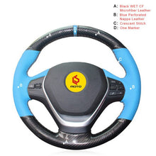 Load image into Gallery viewer, Auto Steering Wheel Cover for BMW F20 2012-2018 F45 2014-2018 F30 F31 F34 2013-2017 F32 F33 F36 Car Steering Covers
