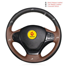 Load image into Gallery viewer, Auto Steering Wheel Cover for BMW F30 316i 320i 328i Hand Stitched Car Steering Wheel Covers Interior Accessories
