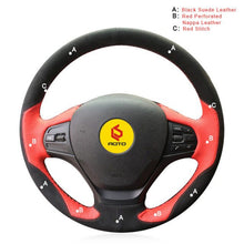 Load image into Gallery viewer, Auto Steering Wheel Cover for BMW F30 316i 320i 328i Hand Stitched Car Steering Wheel Covers Interior Accessories
