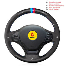 Load image into Gallery viewer, Auto Steering Wheel Cover for BMW F30 316i 320i 328i Hand Stitched Car Steering Wheel Covers Interior Accessories
