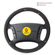 Load image into Gallery viewer, Auto Steering Wheel Cover for BMW E46 318i 325i E39 E53 X5 Hand Stitched Car Braid Steering Wheel Cover Car-styling
