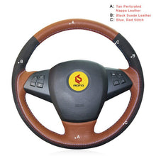 Load image into Gallery viewer, Car Steering Wheel Cover for BMW E70 X5 2008-2013 Auto Steering Wheel Cover Interior Accessories
