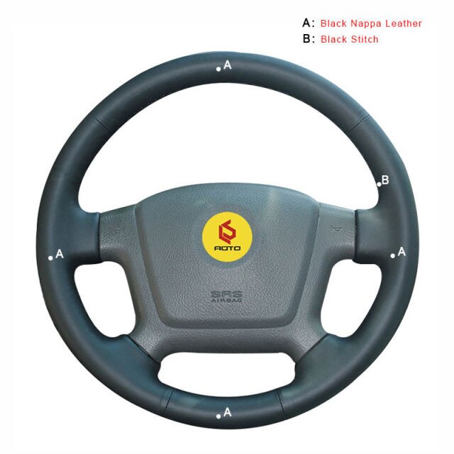 Car Steering Wheel Cover for Kia Cerato 2005-2012 Old Kia Ceed