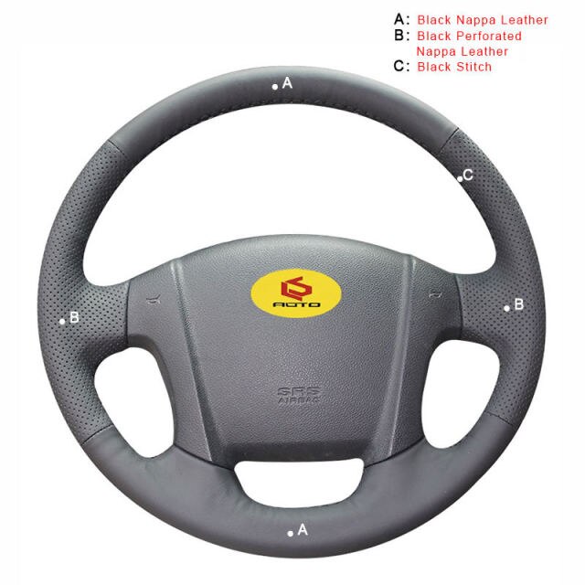 Car Steering Wheel Covers for Kia Sportage 2 2005-2010 2009 Sportage