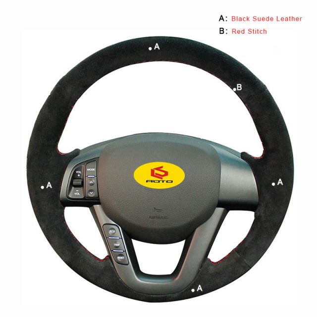 Car Steering Wheel Covers for Kia K5 2011 2012 2013 Kia Optima