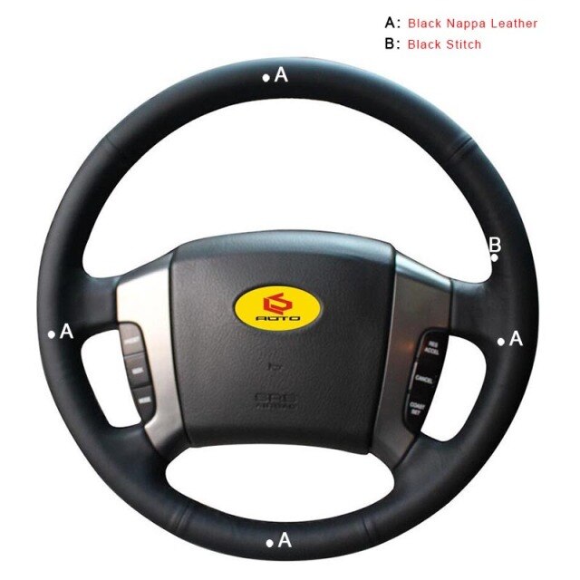 Car Steering Wheel Covers for Old Kia Sorento 2004-2008