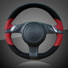 Load image into Gallery viewer, Car Steering Wheel Cover for Porsche Cayenne Panamera 2010 2011
