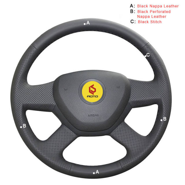 Car Steering Wheel Cover for Skoda Octavia 2014 Skoda Fabia 2013