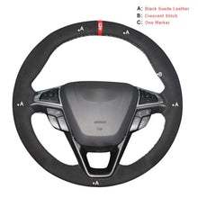 Load image into Gallery viewer, Car Steering Wheel Cover for Ford Mondeo 2014-2020 Edge Galaxy S-Max 2015-2020
