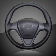 Load image into Gallery viewer, Car Steering Wheel Cover for Ford Fiesta 2008-2013 Ecosport 2013-2016
