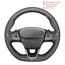 Load image into Gallery viewer, Car Steering Wheel Cover for Ford Focus (ST | ST-Line) Fiesta (ST | ST-Line) Kuga (ST-Line) Puma
