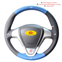 Load image into Gallery viewer, Car Steering Wheel Cover for Ford Fiesta 2008-2013 Ecosport 2013-2016
